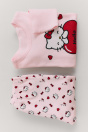 Zara 2-6 ЛЕТ / Светло-розовая ПИЖАМА HELLO KITTY SANRIO