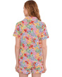 Short Sleeve Shorty Cotton Knit Pajama Set
