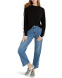Ruffled Down Sweater