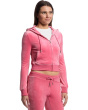 Solid Classic Juicy Hoodie With Back Bling