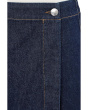 Denim Wrap Mini Skort