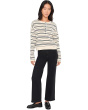 Vivienne Stripe Drop Shoulder Henley