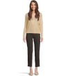 Pop Top - Long Sleeve V-Neck Sweater with Crystals detail