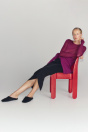 Zara ТУФЛИ НА ПЛОСКОЙ подошве ОГРАНИЧЕННОЙ СЕРИИ черного цвета