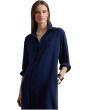 Double-Faced Georgette Shirtdress
