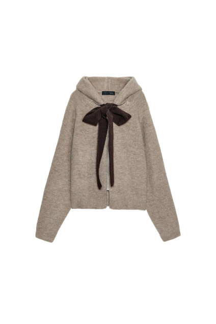 Zara КАРДИГАН С КАПЮШОНОМ И БАНТОМ 502140917-722-2