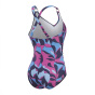 SPEEDO Женский купальник SPDSCU VNCK PRNT 1шт AF синий/розовый