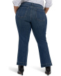 Plus Size Natalie High-rise Bootcut Side Inset-wide Hem