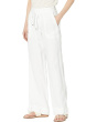 Linen Wide-Leg Pants
