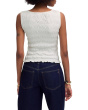 Smocked Boatneck Tank