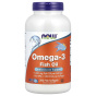 NOW Foods, рыбий жир с омега-3, 1000 мг, 200 капсул из рыбьего желатина