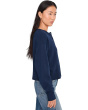 Genevieve Solid Drop Shoulder Henley