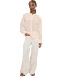 The Linen Marine Wide Leg