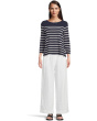 Bahama Bliss Stripe 3/4 Sleeve Top