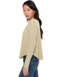 Long Sleeve Dropped Armhole Oversized Top