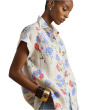 Relaxed Fit Floral Short-Sleeve Shirt
