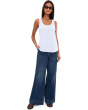 Curve Hem Scoop Neck Tank