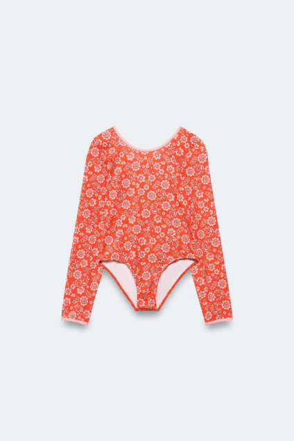 Zara 4-14 ЛЕТ/ КУПАЛЬНИКИ С ДЛИННЫМИ РУКАВАМИ И ЦВЕТОЧНЫМ ПРИНТОМ ОГРАНИЧЕННОЙ СЕРИИ 545447459-675-31