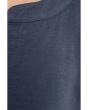3/4 Sleeve Split Neck Mandarin Tee