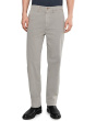 Archie Sueded Straight Trouser Pants Sulfur Classic Grey