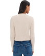Stassi Satin Tie Cardigan