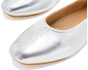 Delicato High-Cut Soft-Leather Ballet Flats