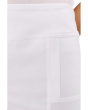 Control Stretch Crop Pants with Vertical Faux Pocket Detail