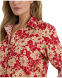 Plus Size Relaxed Fit Floral Linen Shirt