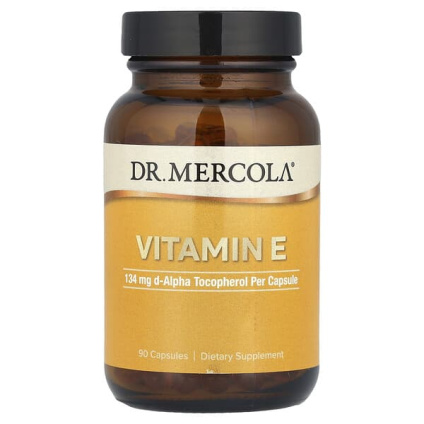 Dr. Mercola, витамин E, 134 мг, 90 капсул