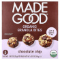 MadeGood, Granola Minis, шоколадная крошка, 5 пакетиков по 24 г (0,85 унции)