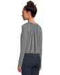 Sona Long Sleeve Bubble Top