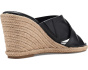 Fisella Cross Band Espadrille Wedge Sandals