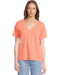 Short Sleeve V-Neck Boxy Tee