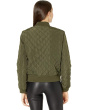 Diamond Quilted Bomber