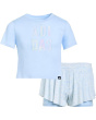 adidas Kids Комплект из футболки и струящихся шорт Aop (для малышей)
