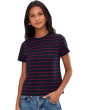 Stripe Perfect Crew Neck Tee
