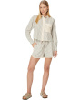 Utility Cropped Long Sleeve Shirt