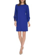 Scuba Crepe Keyhole Sleeve