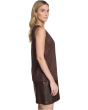 Sleevless Suede Shift
