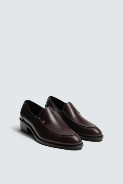 Zara КОЖАНЫЕ МОКАСИНЫ ВИЛЛИ ЧАВАРРИЯ X 504027087-700-39