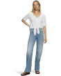 Pointelle Tie Tee