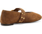 Remy Mary Jane - Scallop Edge Suede
