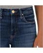 Petite Ana High Rise Fab Ab Flare Braid Beltloop