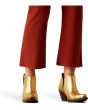 High-Rise Jazmine Flare in Burgundy