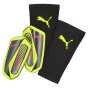 Ультра-гибкие футбольные щитки для голеней унисекс PUMA Yellow Alert Состаренный серебристо-серый
