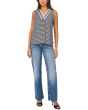 V Neck Sleeveless Blouse