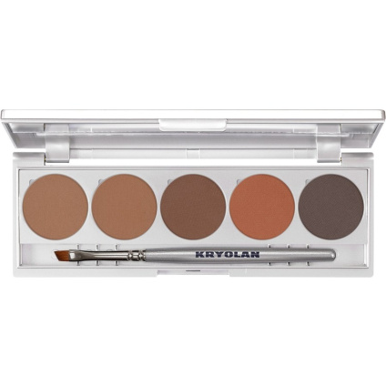 Kryolan Палитра пудры для бровей для бровей 1 - 7,5 г