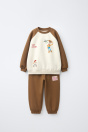 Zara Набор ДЛЯ бега трусцой DISNEY PIXAR от TOY STORY коричневого цвета