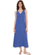 Gauze - Sleeveless V-neck Maxi Dress