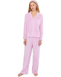 Minky Fleece Long Sleeve Notch Top & Long Pants Set